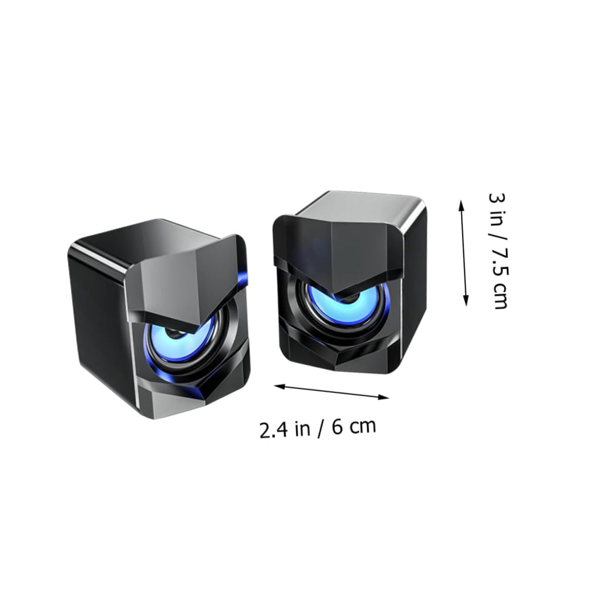 2 Pack Mini Computer Speakers Y187