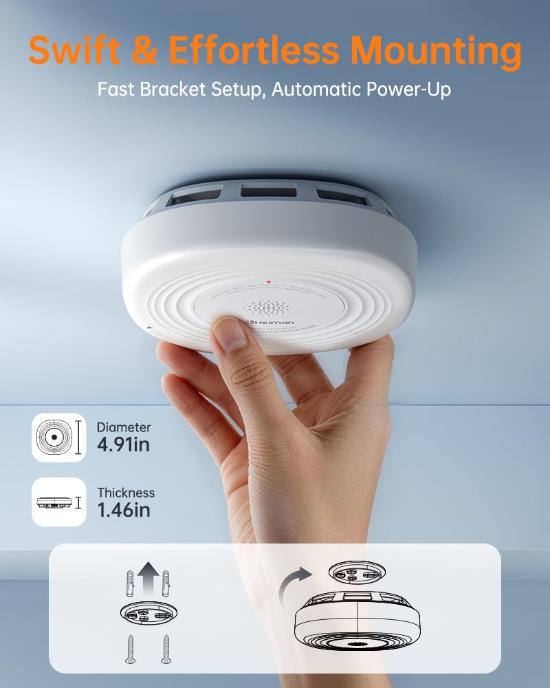 Smoke Detector Carbon Monoxide Detector Combo C8925