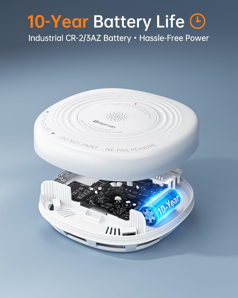 Smoke Detector Carbon Monoxide Detector Combo C8925