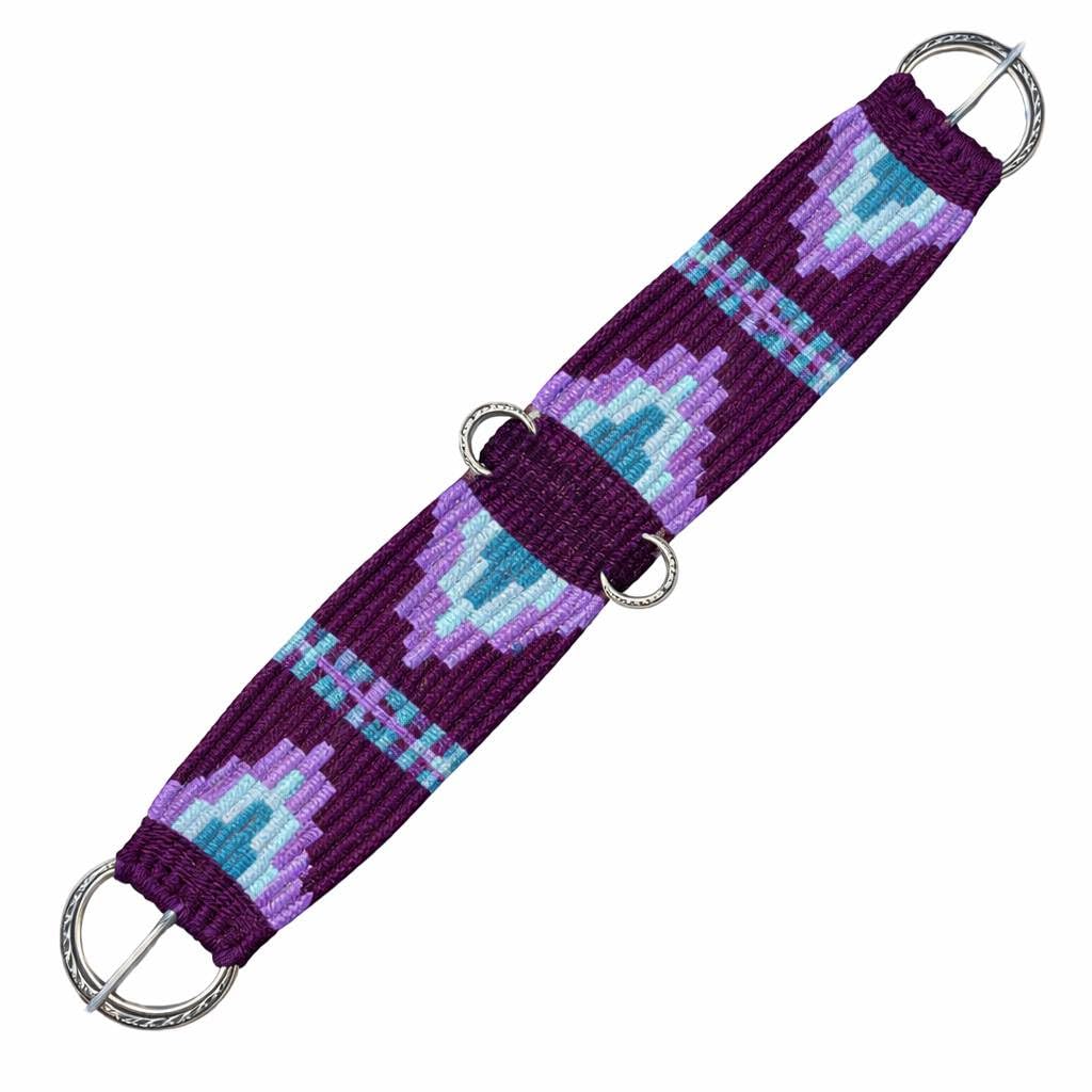 Mohair Wool Horse Cinch Saddle Girth with Stainless Steel Buckles P8151