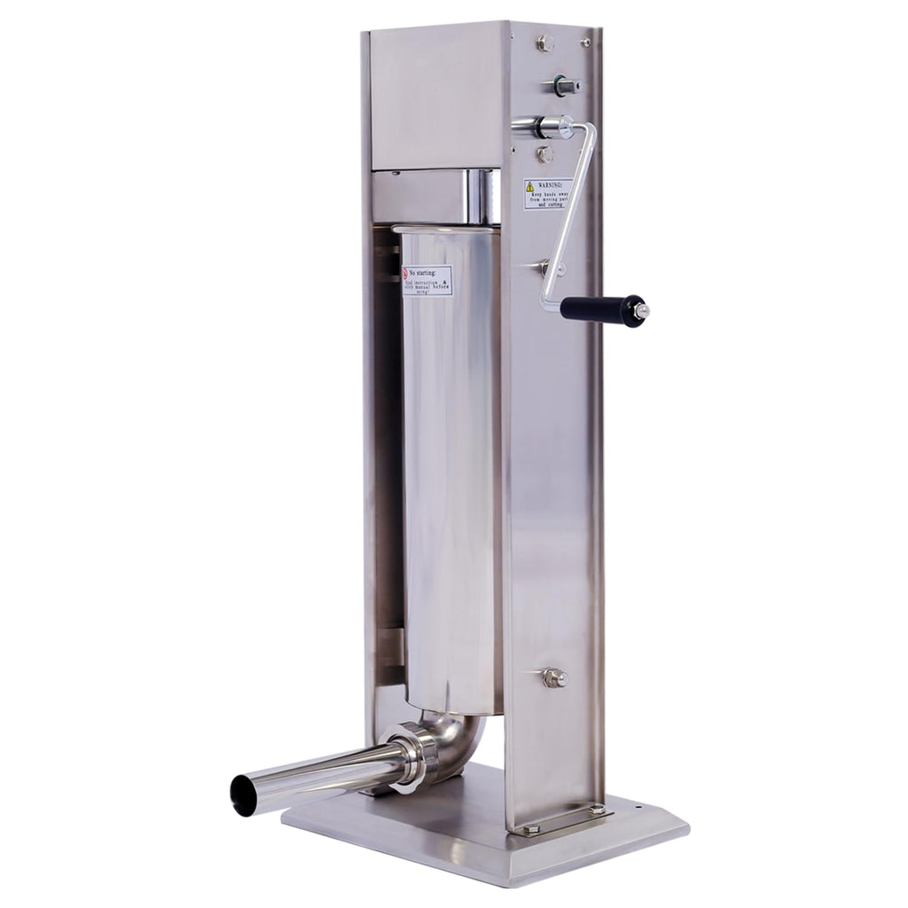 Stainless Steel Vertical Sausage Stuffer 15LB/7L E128154