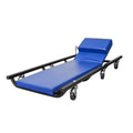 40" Padded Mechanic Creeper with 6 Casters, Blue H514