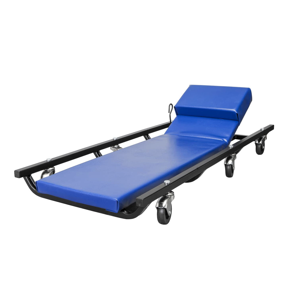 40" Padded Mechanic Creeper with 6 Casters, Blue H514