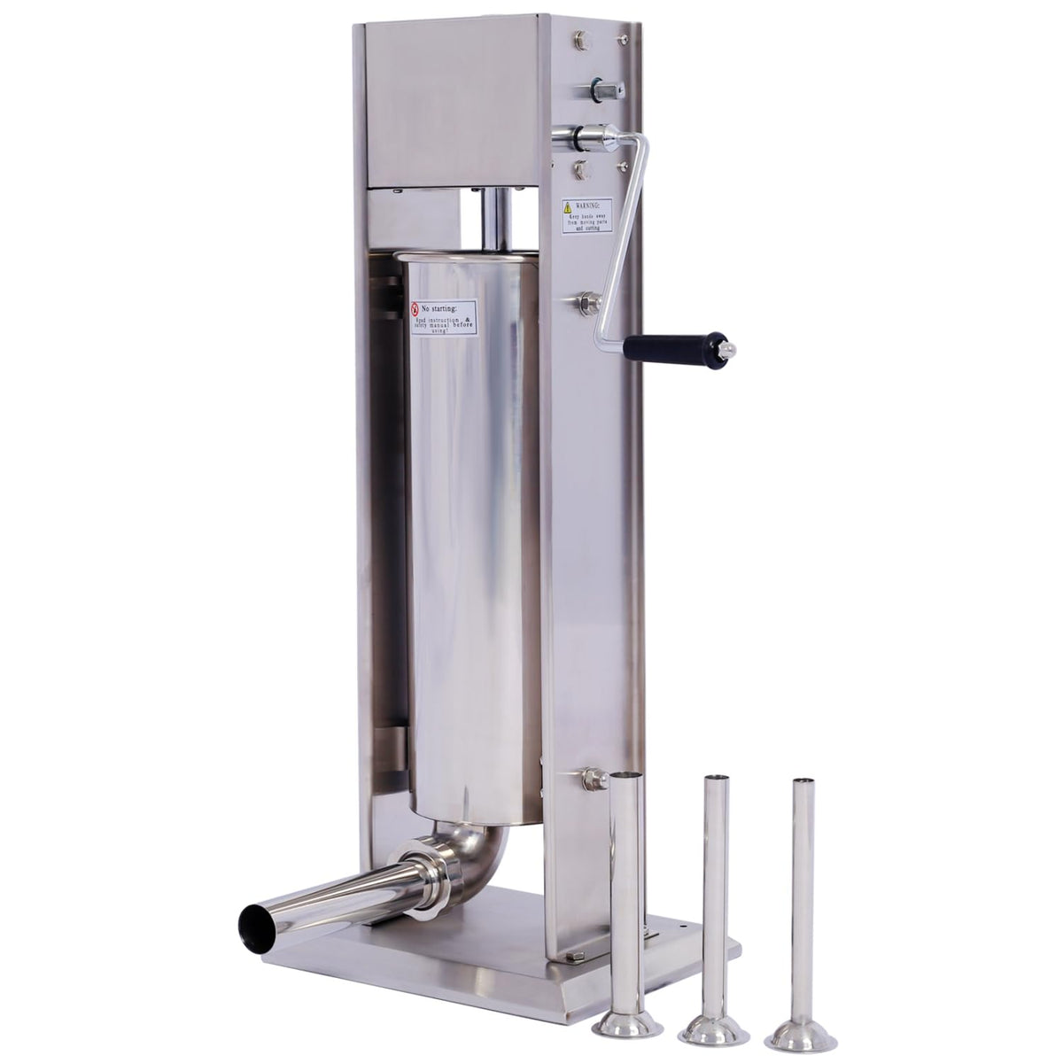 Stainless Steel Vertical Sausage Stuffer 15LB/7L E128154