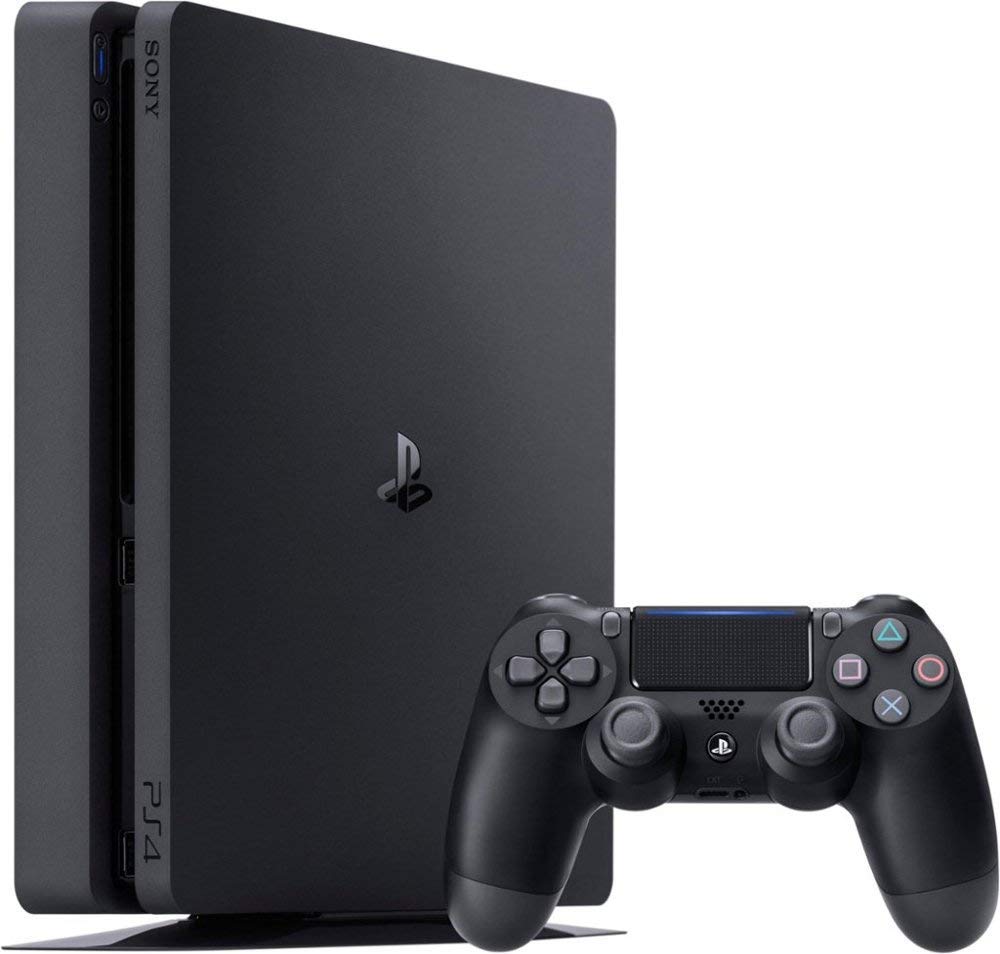 Playstation 4 1TB Jet Black Console with Wireless Controller E561289