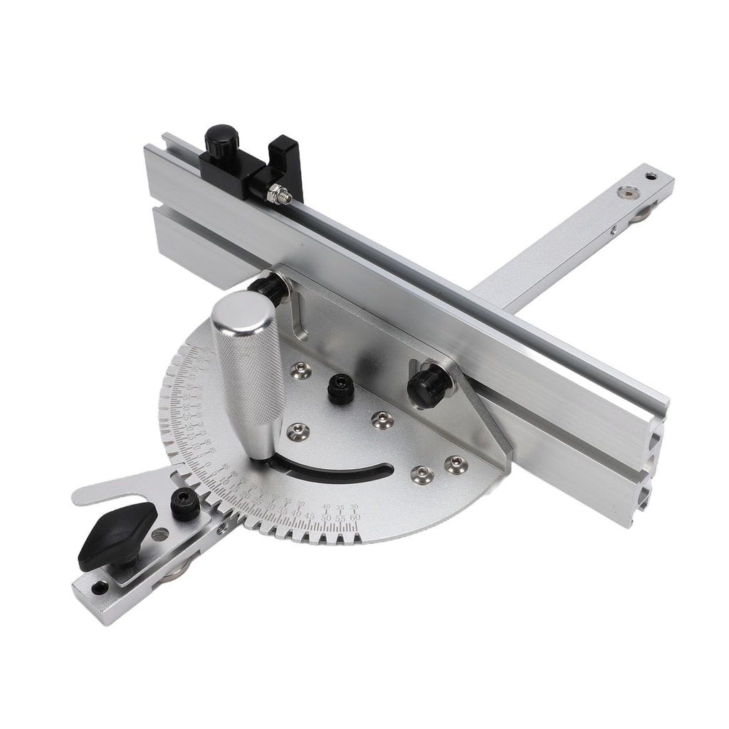 Adjustable Angle Aluminum Alloy Miter Gauge A390351