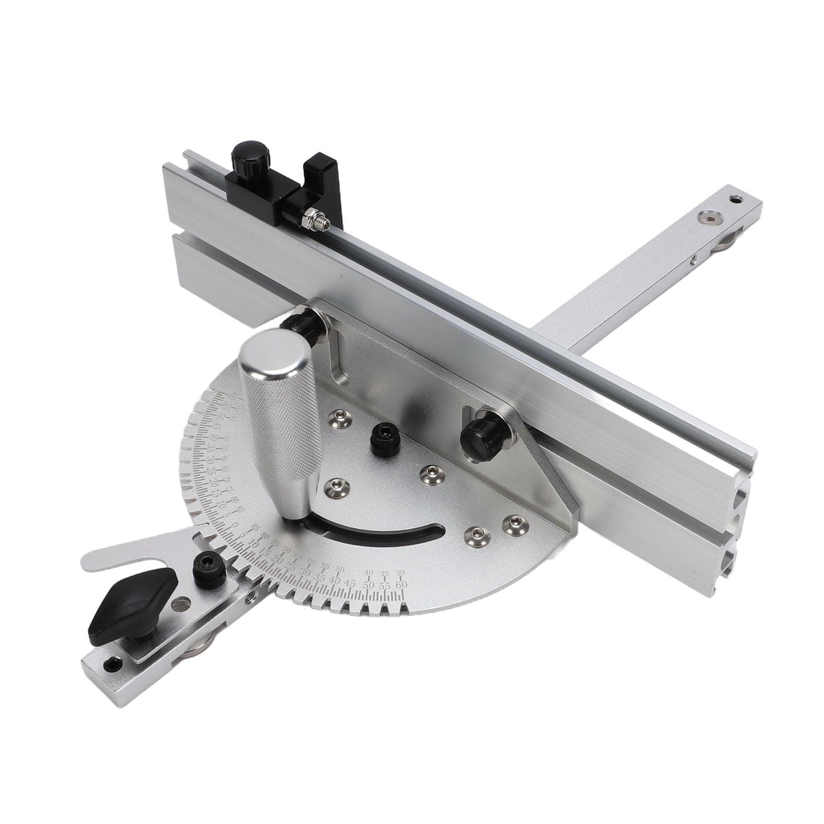 Adjustable Angle Aluminum Alloy Miter Gauge A390351