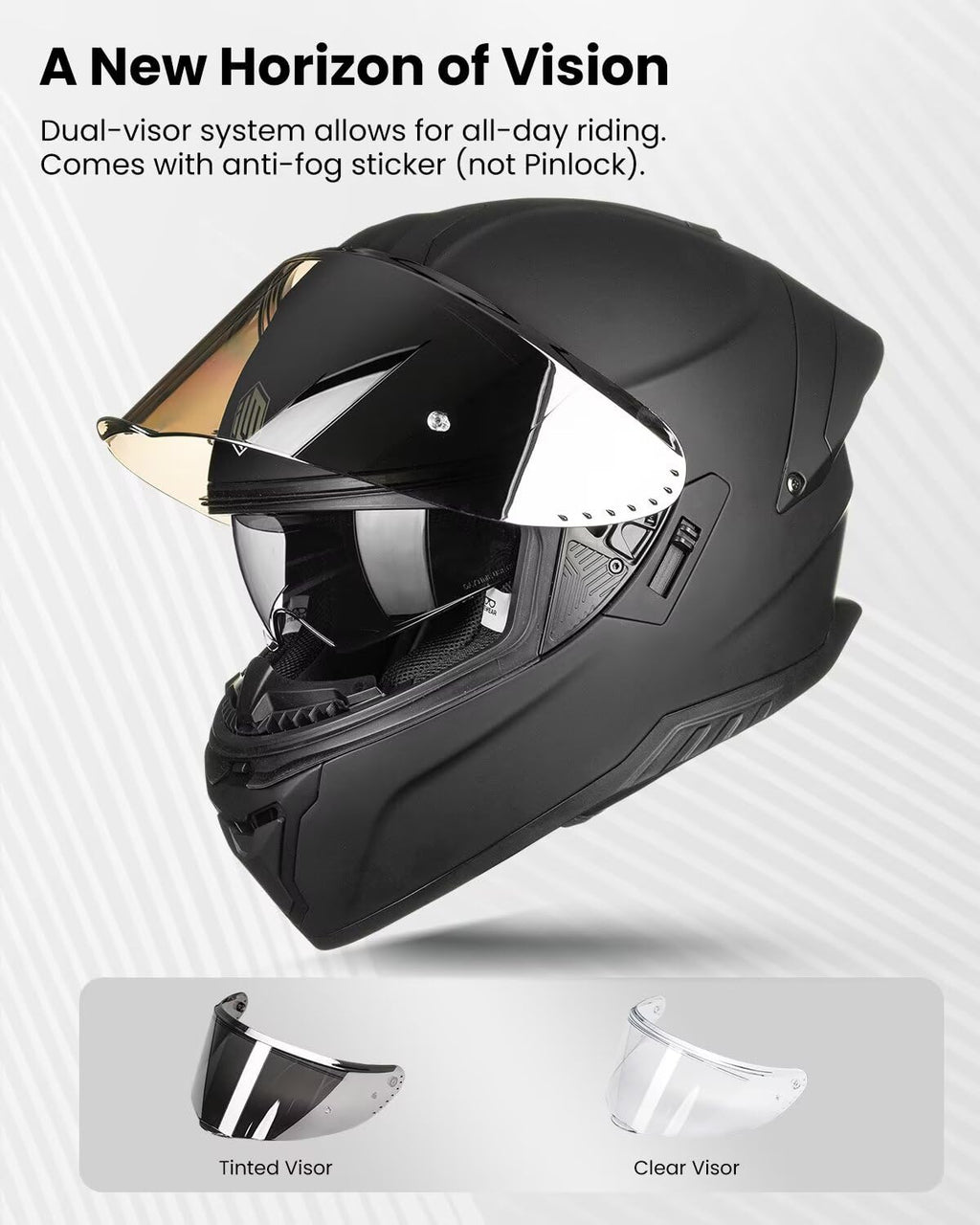 Full Face Motorcycle Helmet DOT C364249