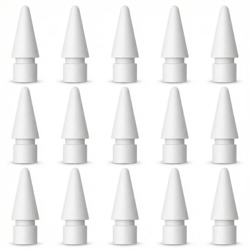 15 Packs White Pencil Tips D5612