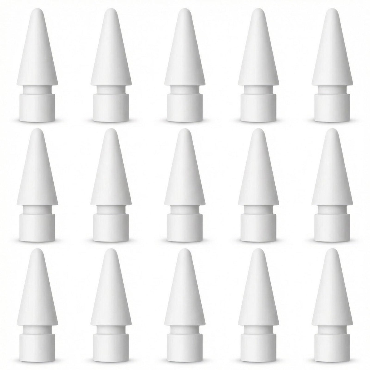15 Packs White Pencil Tips D5612