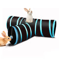 3-Way Ferret & Rabbit Tunnel with Peep Hole and Crinkle Ball X621619