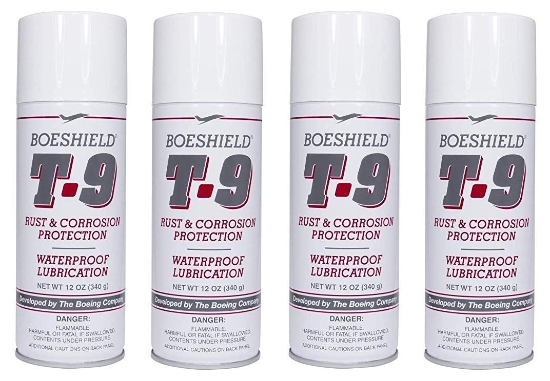 Waterproof Wax-Based Lubricant & Corrosion Inhibitor, 12 oz Aerosol, Pack of 4 C52712
