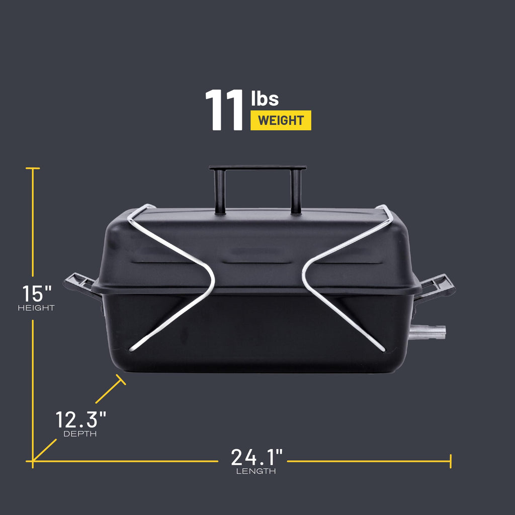 Portable 1-Burner Propane Gas Grill W436358