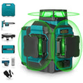 Green 3x360° 12 Lines Self Leveling Laser Level W49212