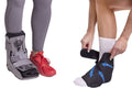 Ultra Light Short Full Shell Walking Boot + Ankle & Foot Reusable Ice Pack M412