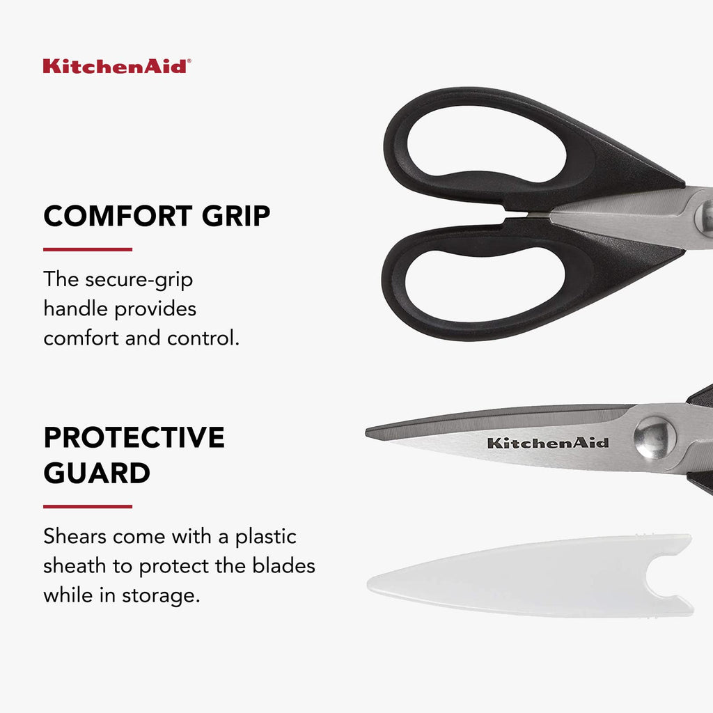 Black Stainless Steel Kitchen Shears X348