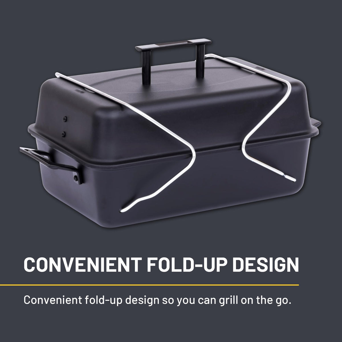 Portable 1-Burner Propane Gas Grill W436358