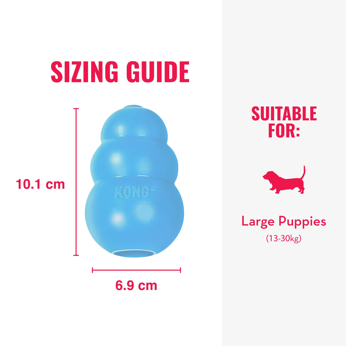 Natural Rubber Dog Toy, Pack of 2 P82754
