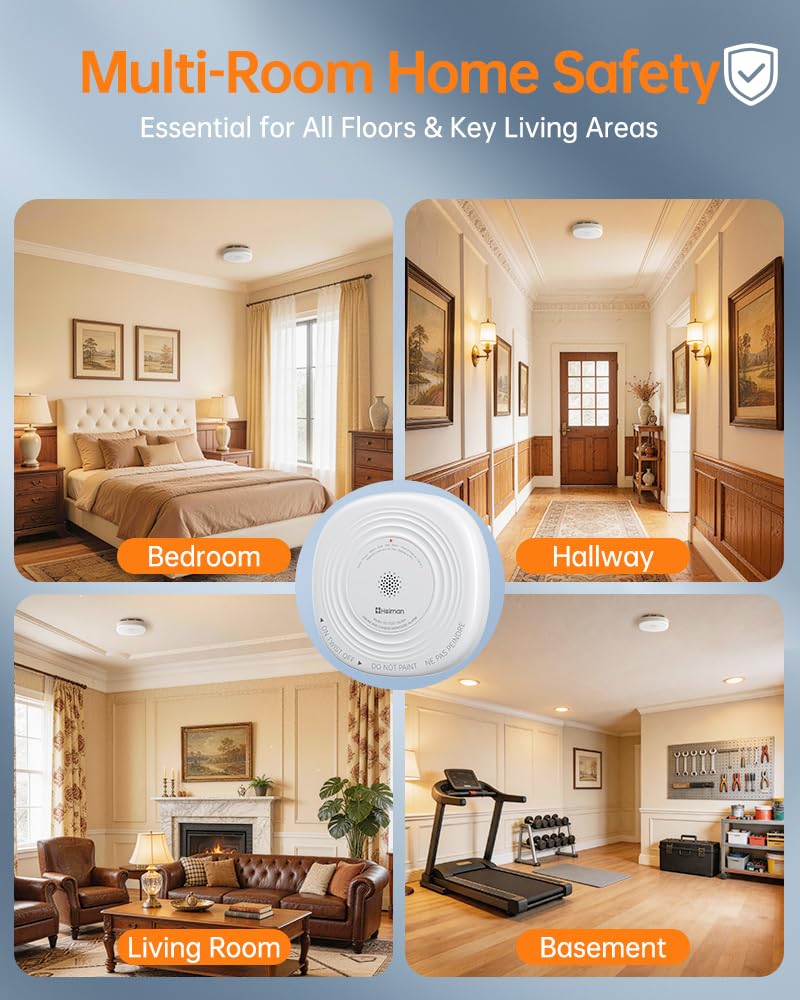 Smoke Detector Carbon Monoxide Detector Combo C8925