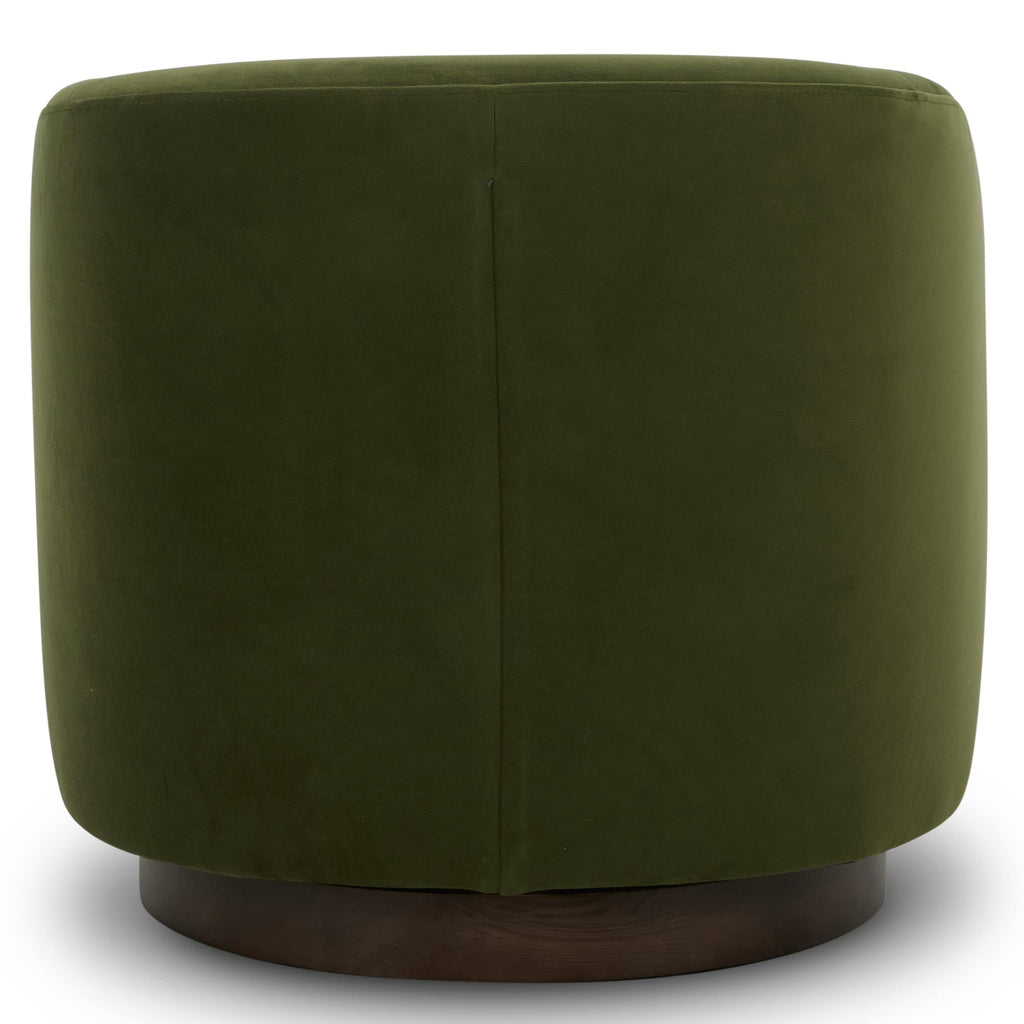 Forest Green Swivel Accent Chair Set 2 P20017