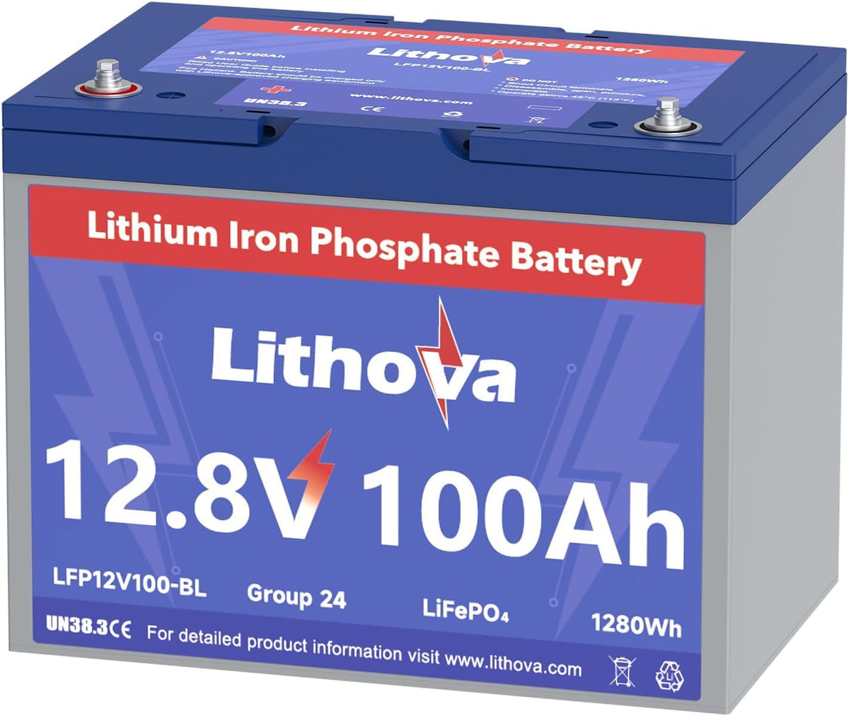12V 100Ah LiFePO4 Battery N49738