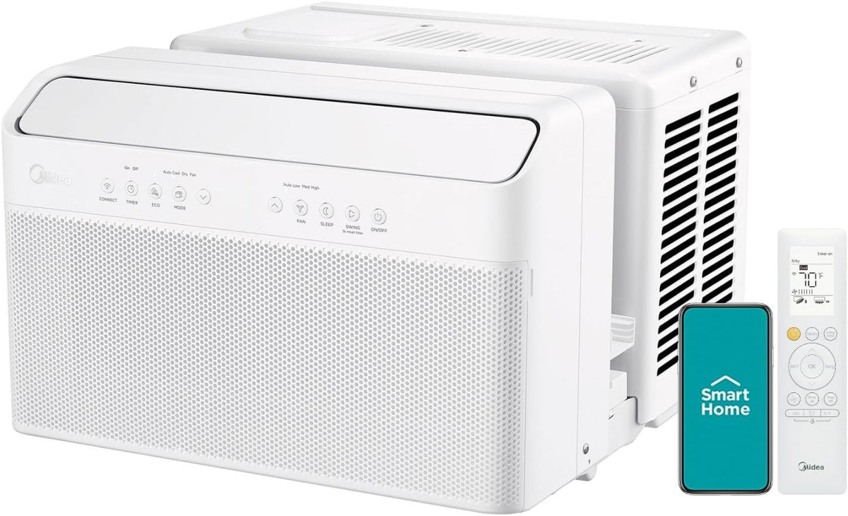 12,000 BTU U-Shaped Smart Inverter Window Air Conditioner I372