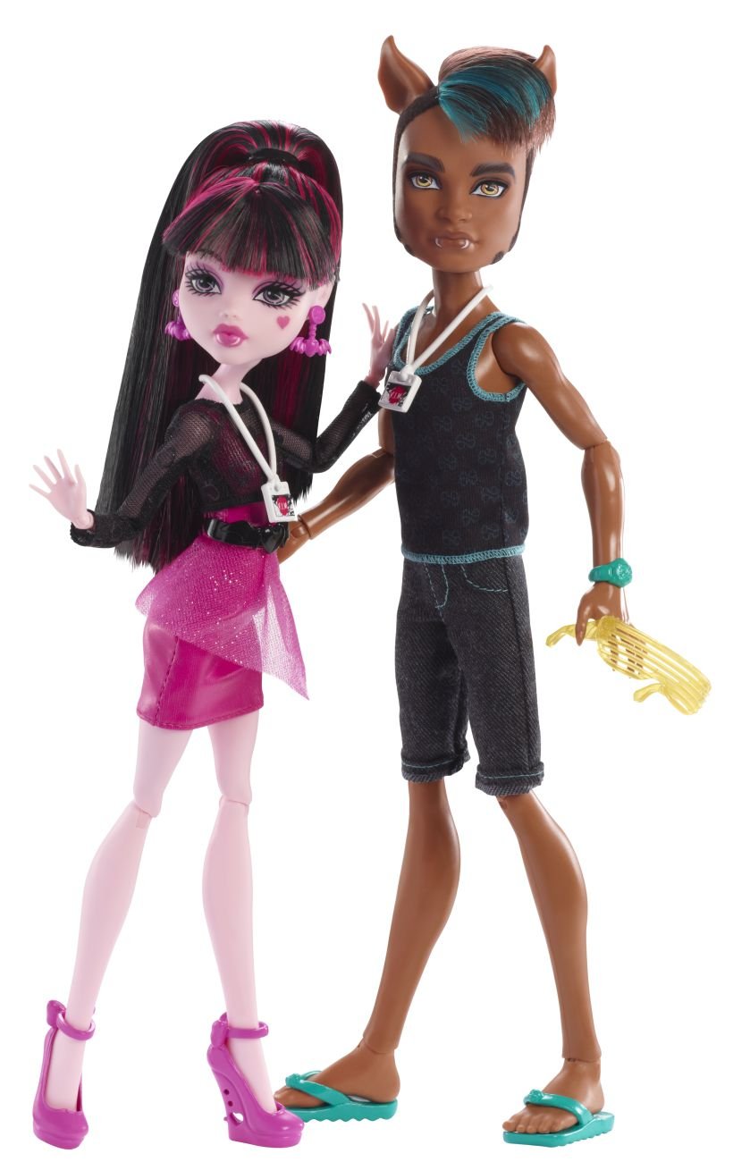 Clawd Wolf and Draculaura Music Festival GIFTSET N722