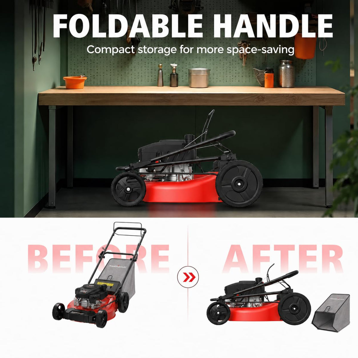 21" Gas Self-Propelled Lawn Mower G3071