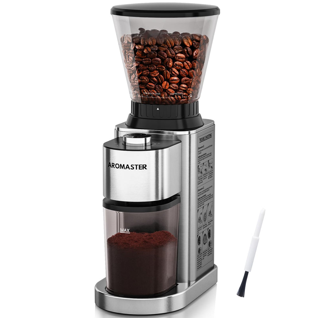 Conical Coffee Bean Grinder, 48 Settings, Anti-Static V51577