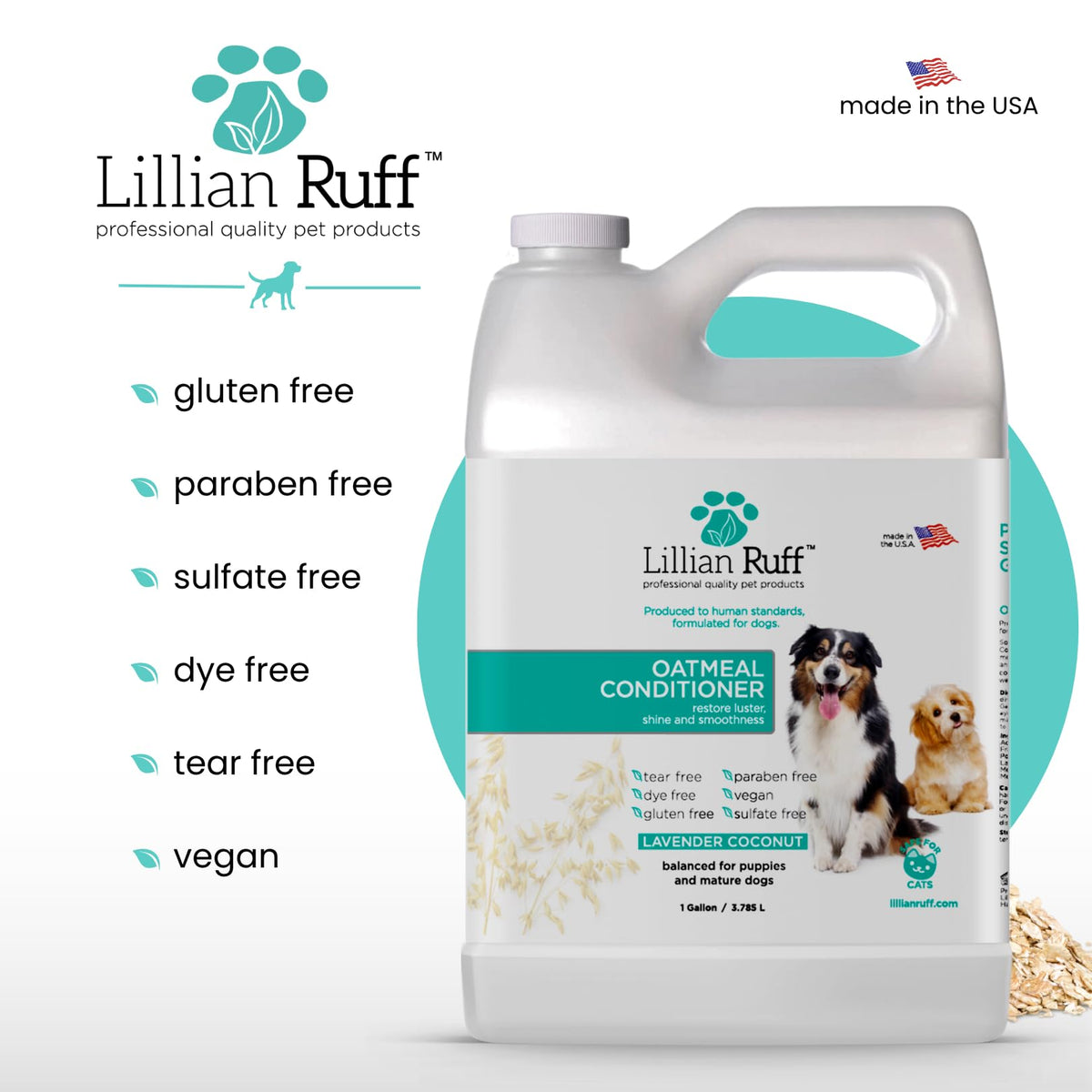 Oatmeal Dog Conditioner N840