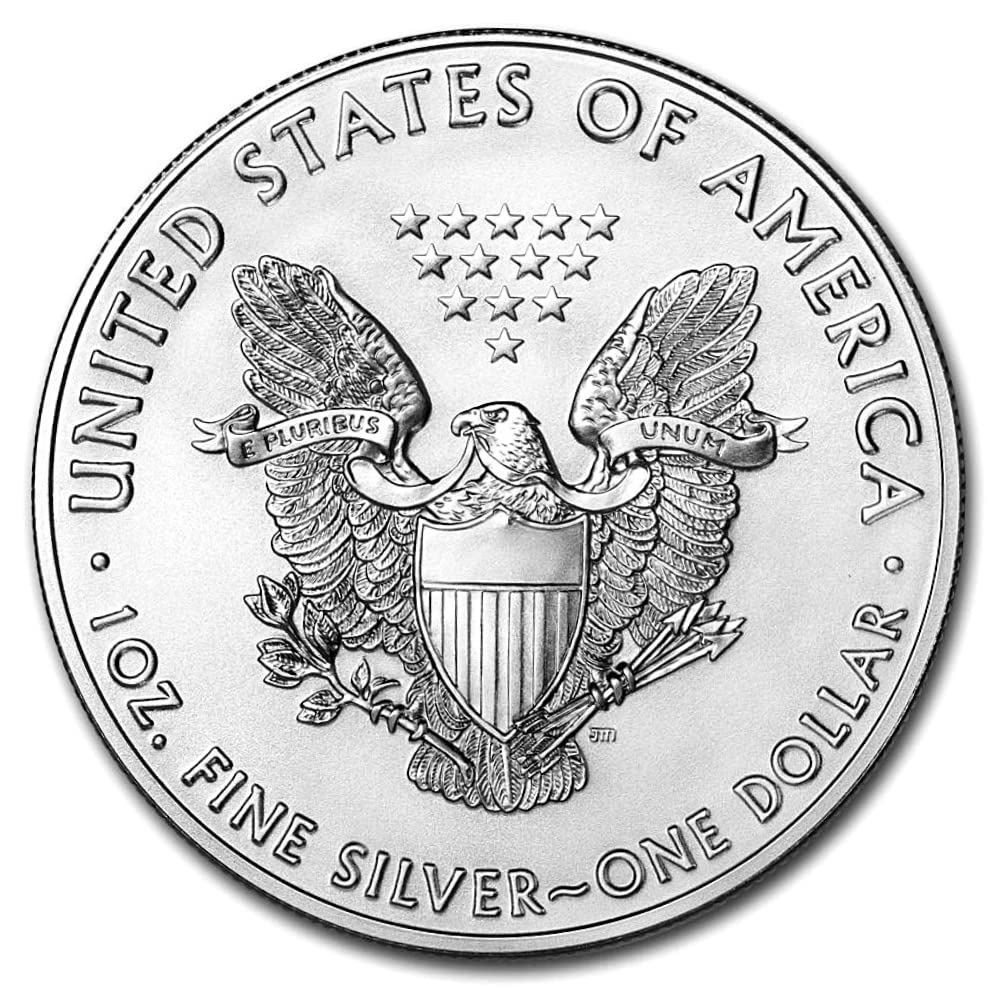 10 1 oz American Silver Eagles Coins U350