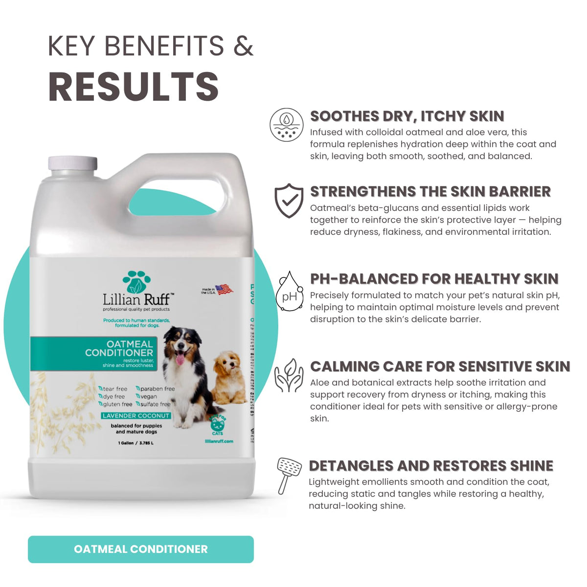 Oatmeal Dog Conditioner N840
