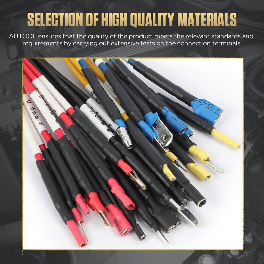 68PCS Multimeter Test Leads Kit with Alligator Clips and Banana Plug Adapters R1361