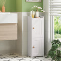 White Bathroom Storage Cabinet with 2 Doors P75113
