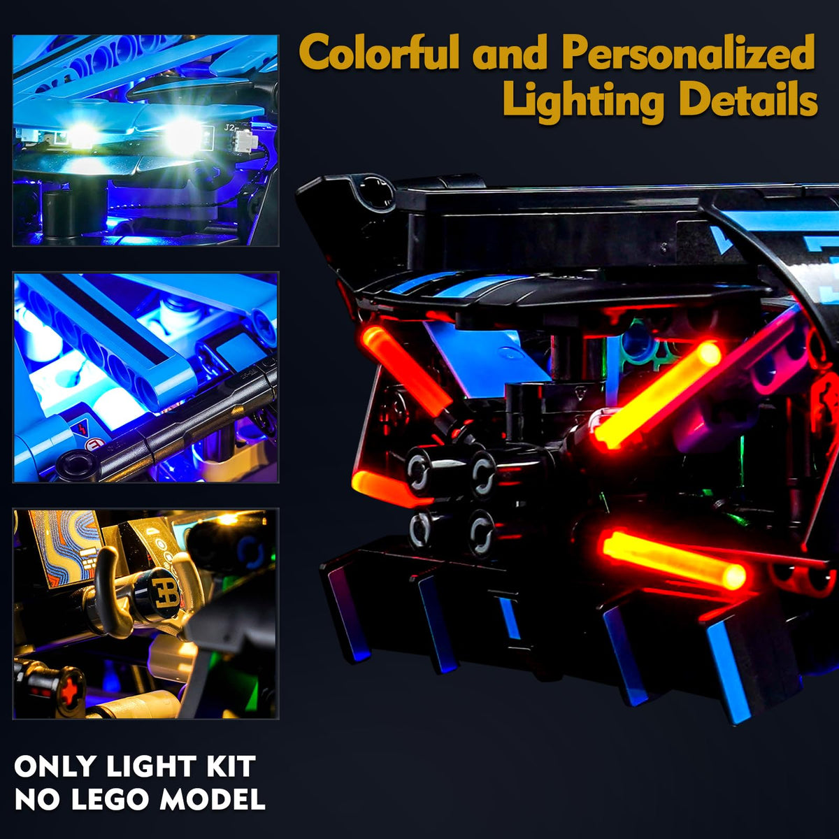 LED Light Kit for Building Set E9493