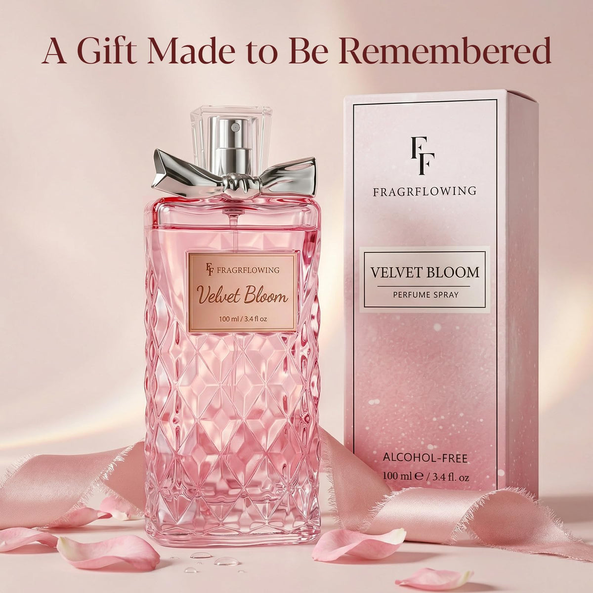 Alcohol-Free Long-Lasting Floral Perfume 3.4 fl oz H410