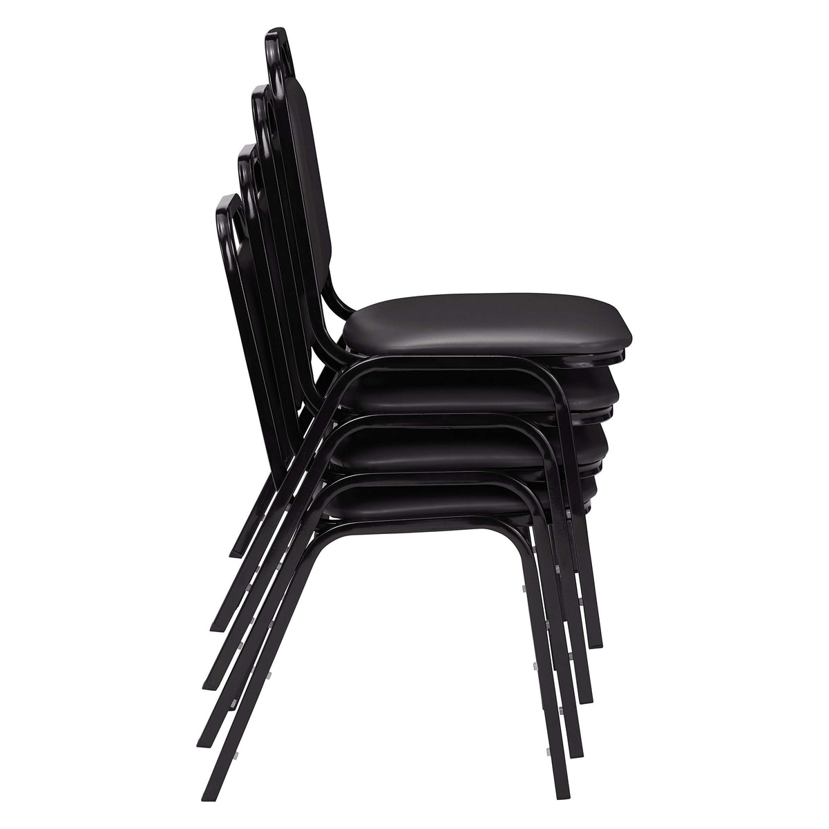 Vinyl Stacking Chair, 4/Pack C302