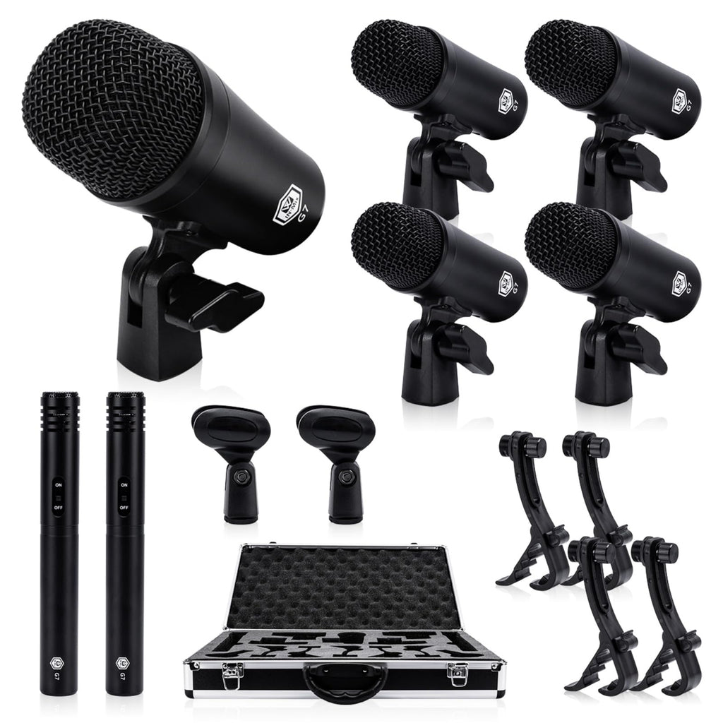 7-Piece Drum Mic Kit with XLR Outputs S651