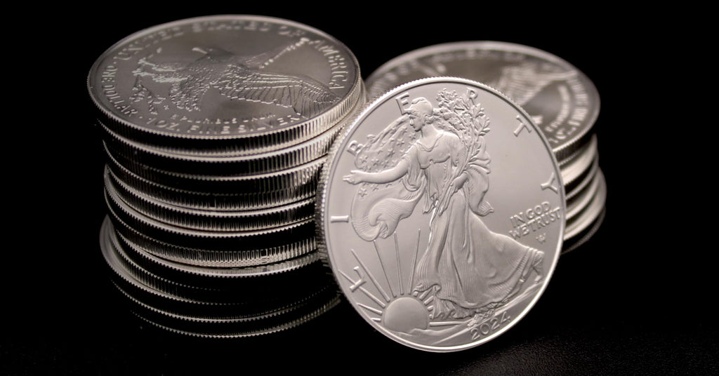 10 1 oz American Silver Eagles Coins U350