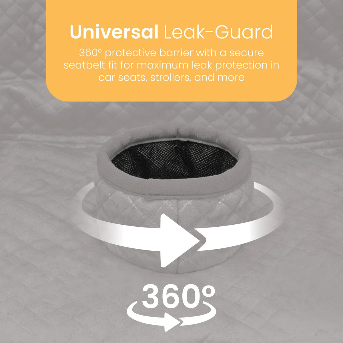 2-Pack Waterproof Machine Washable Car Seat Protector Y153847