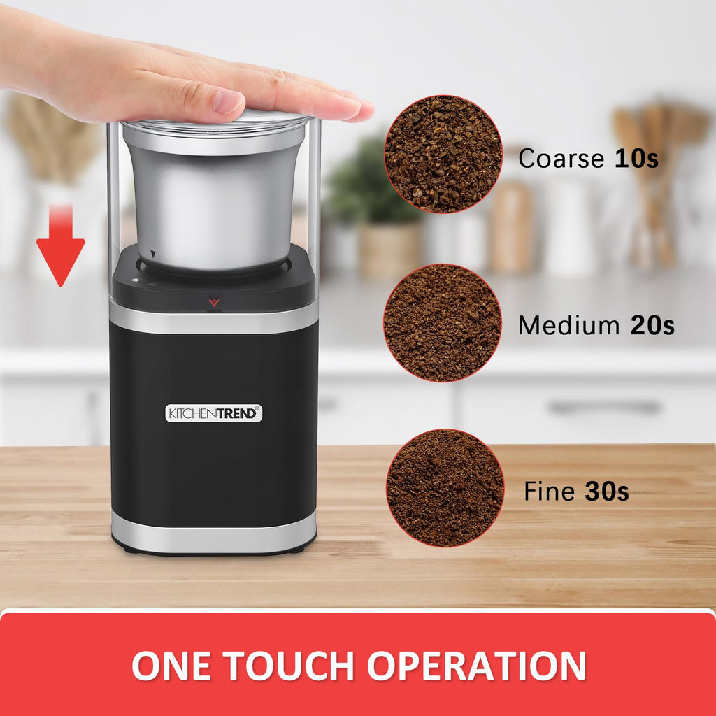 Electric Coffee Bean Grinder with Removable Stainless Steel Bowl R14265