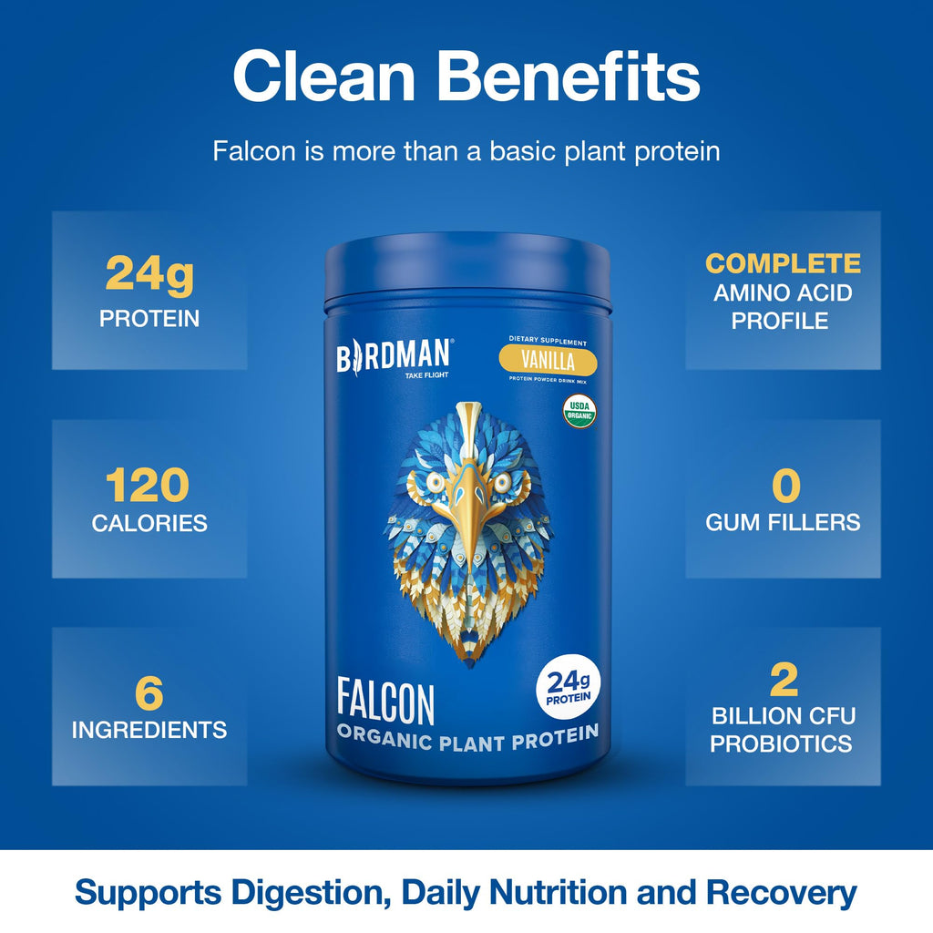 Organic Vegan Vanilla Protein Powder 18 Servings N949064