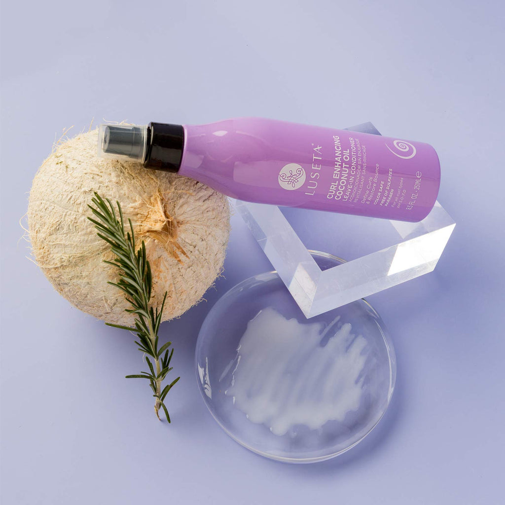 Coconut Oil Shampoo & Conditioner Set and Leave in Conditioner and Curly Hair Mask J564499