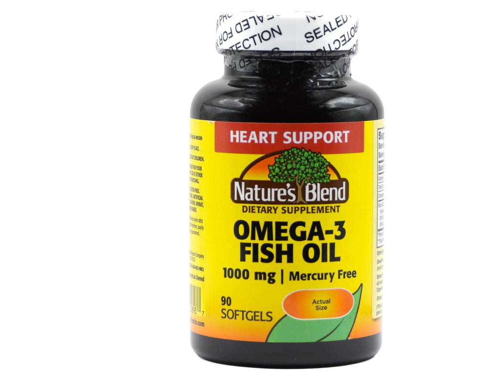 Omega-3 Fish Oil 1000 mg 90 Softgels R778