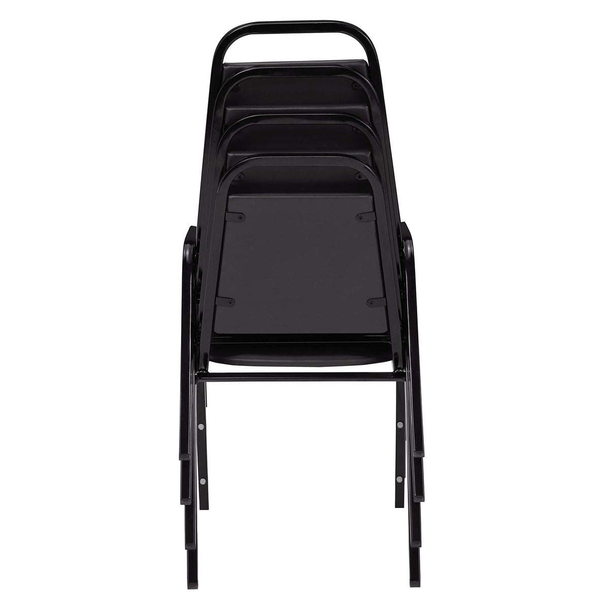 Vinyl Stacking Chair, 4/Pack C302