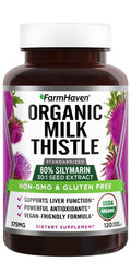Organic Milk Thistle 120 Vegan Capsules K24508