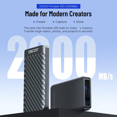 1TB USB 3.2 Gen 2 External SSD J296