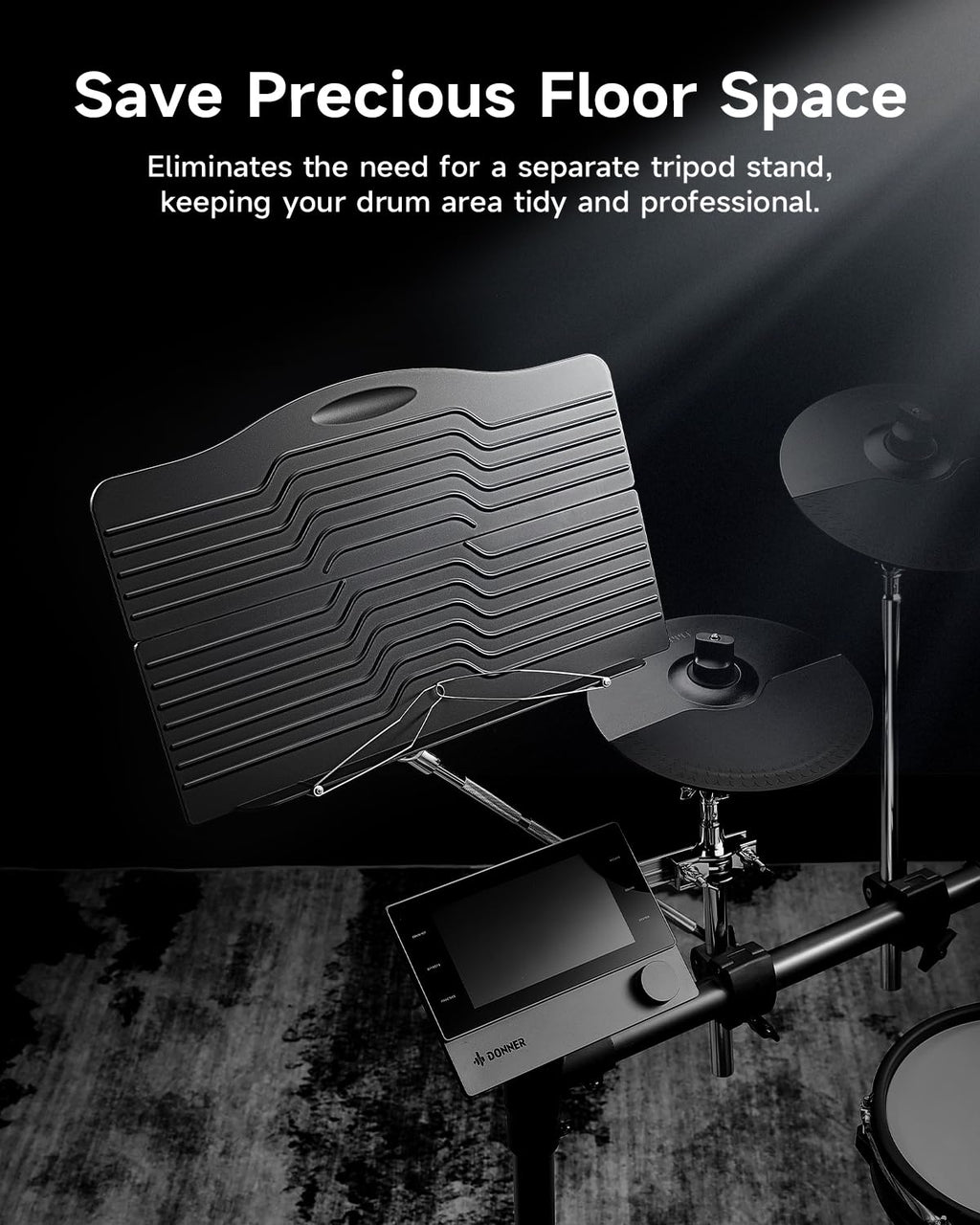 Adjustable Clamp On Sheet Music Tray R8760