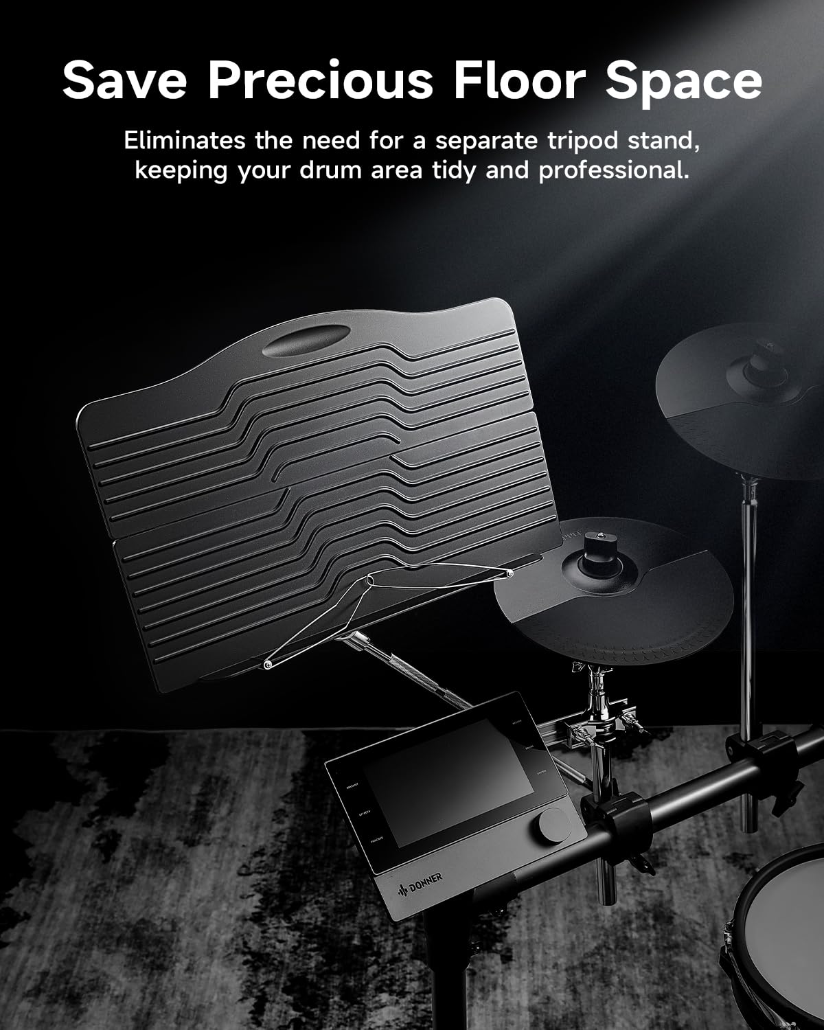 Adjustable Clamp On Sheet Music Tray R8760