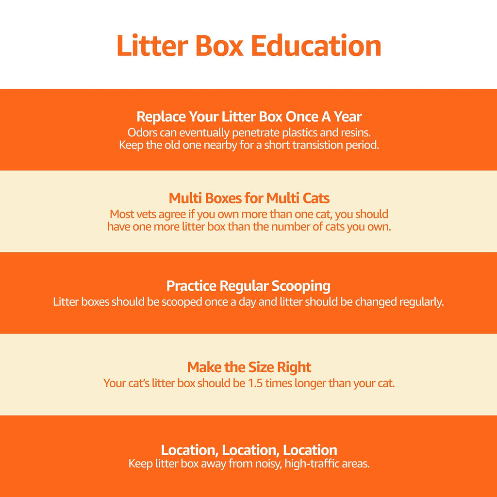 Hooded Enclosed Cat Litter Box with Swinging Door L445226